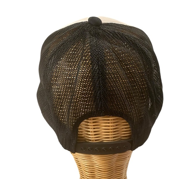 Amish Country Vintage 80s Trucker Hat One Size Black White Skater Retro - Picture 4 of 7